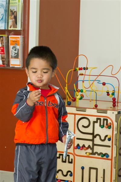 Child in Waiting Room