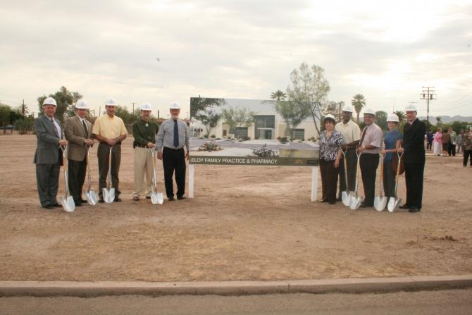 Eloy Building Ground Breaking