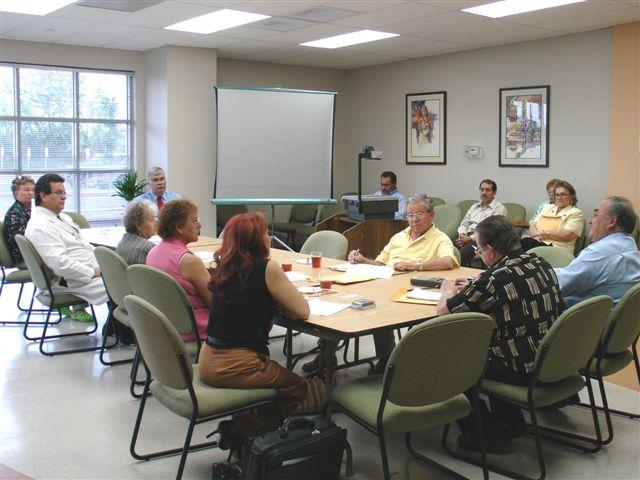 A Board Meeting in Progress