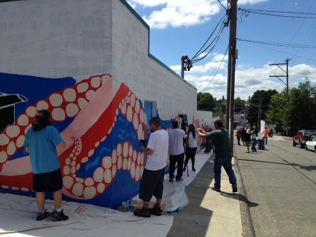 PCHS Bremerton Clinic Mural